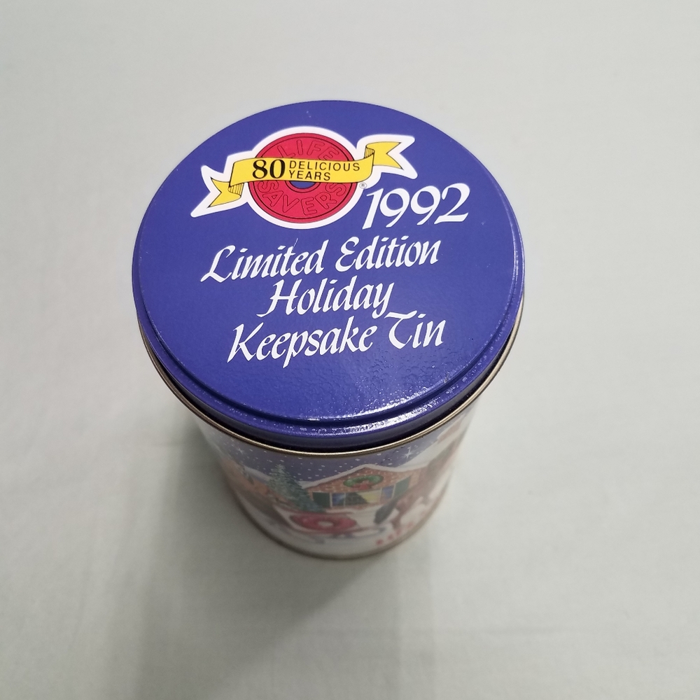 1992 Life Savers 80 Years Collectable Tin